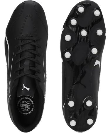 PUMA Men's Vitoria FG/AG Football Shoe - Size 44 EU - Puma Black & White - International Shipping Available - Buy Online on SooperMarket.com
