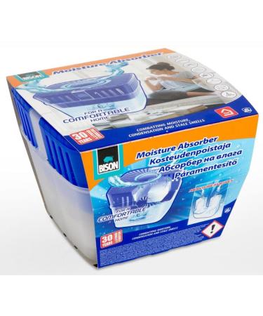 Bison - AIRMAX - Moisture absorber for home - up to 45m2 - Including moisture magnet