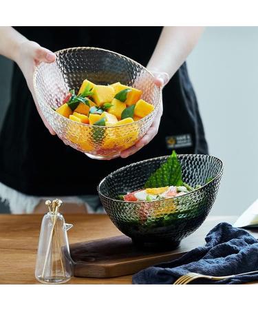 Kitchen Countertop Fruit Rack Fruit Basket Fruit Bowl Fruit Basket Bowl Creative Fruit Plate Phnom Penh Crystal Glass Bowl Living Room Household Diagonal Fruit Basket Nordic Style (Color : Black) - Buy Online on SooperMarket.com