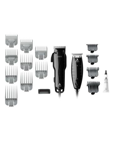 Andis Professional Stylist Combo Hair Clipper and Trimmer Set - 17 Piece Model 66620 Black | International Shipping Available - Buy Online on SooperMarket.com