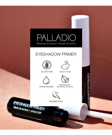 Palladio Eyeshadow Primer | Prevents Creasing, Enhances Shadow Vibrancy | Infused with 5 Herbal Extracts | Sheer Finish | Easy Application - Buy Online on SooperMarket.com