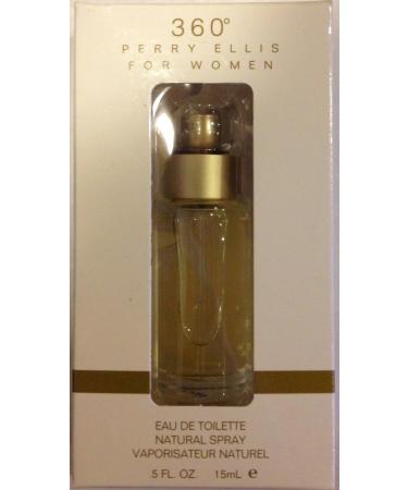 Perry Ellis 360 for Women Eau De Toilette Spray 0.5 Ounce