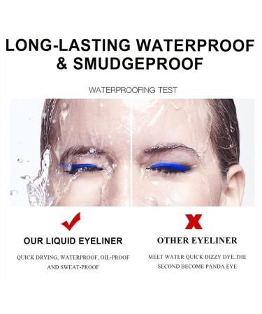 Neon Liquid Eyeliner Set - 12 UV Glow Matte Waterproof Eyeliners for Everyday Halloween & Christmas | Durable & Colorful - Buy Online on SooperMarket.com