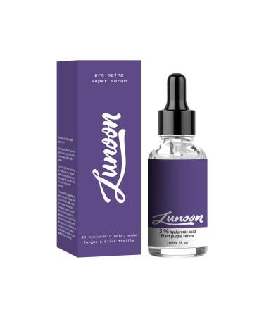 Anti Wrinkle Facial Serum 3% Hyaluronic Acid Plant Purple Serum for Face Anti Wrinkle Reduce Fine Lines & Wrinkles Dark Spots and Uneven Skin Tone