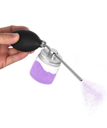 CCBeauty Hair Powder Spray Bottles Empty, Hair dispenser Building Fibers Fine Mist Sprayer Applicator for Bald and Thinning Hair, Reusable Hair Atomizer Pump for Hair Fibers, Hair Loss Concealer Tools