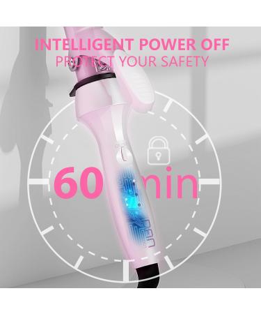 DAN Curling Iron - 1 1/4 Inch Long Barrel Dual Voltage Hair Curling Iron for Travel - Perfect Curls White - Buy Online on SooperMarket.com