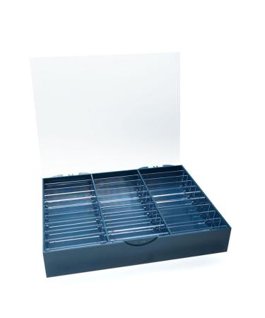 Transparent Dustproof Box For False Nails Art Keep Your Masterpieces Clean Adjustable Dividers Easy To Carry Storage Case For Nails Art