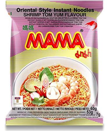 MAMA Instant Noodles Ramen Thai Cuisine Exploration Bundle by Starry Mart (8 Packs with 5 Different Flavours) - Buy Online on SooperMarket.com