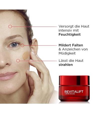 L'Or al Paris Eye Care Bundle - Age Perfect Anti-Aging Cream & Revitalift Cr me Rouge for Mature Skin - 15 ml & 50 ml | International Shipping Available - Buy Online on SooperMarket.com