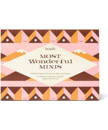 Benefit Most Wonderful minis - Complete beauty kit for brows face lips & lashes (Worth 65) neutral-rose blush rose-tinted lip & cheek stain - Buy Online on SooperMarket.com