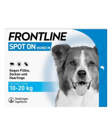 frontline spot on h 20 solution for dogs 3 pieces 1.34 ml (pack of 3)