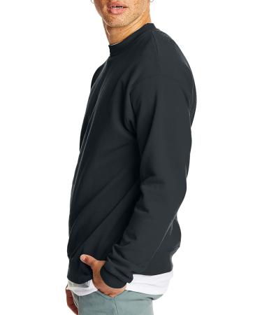 Hanes Men's EcoSmart Sweatshirt (2 Pack) - Medium Black - Buy Online on SooperMarket.com