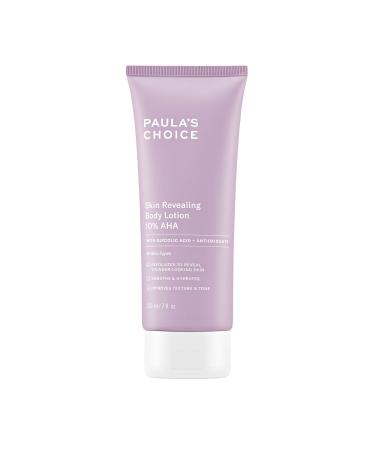 Paula's Choice Skin Revealing Body Lotion 10% AHA  Glycolic Acid & Shea Butter Exfoliant  Moisturizer for Keratosis Pilaris (KP) Prone Skin  7 Ounce