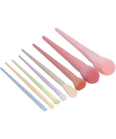 Powder Brush Set Artificial Fiber Wool Practical and Ergonomic Professional Makeup Brush Set 8 Pieces Soft for Daily Travel - Buy Online on SooperMarket.com
