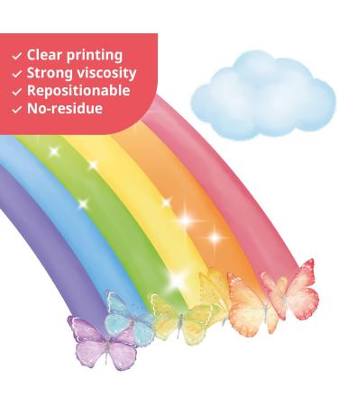 DECOWALL SG2-2309 Rainbow Unicorn Wall Decals - Nursery & Bedroom Decor Stickers - Buy Online on SooperMarket.com