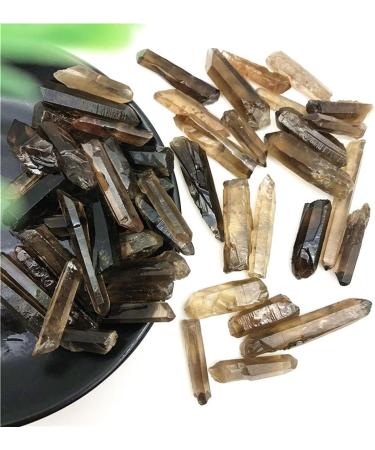 Natural Smoky Lemurian Quartz Crystal Stone Rough Specimen Natural Quartz Crystals Home Goods - Buy Online on SooperMarket.com