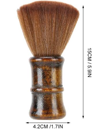 Neck Face Duster Professional Hair Cutting Neck Duster Brush Barber Fiber Wooden Handle Cutting Neck Duster Broken Hair Sweep Brush Soft Brush for Salon Stylist Barber Hairdressing Salon Stylist - Buy Online on SooperMarket.com
