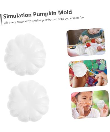 ibasenice 40 Pcs Foam Simulation Pumpkin Creative Diy Simulation Pumpkin Mold Halloween Foam Decorations Diy Halloween Crafts Ornaments for Kids Pumpkin Jewelry White Mini Child Model Whitex4pcs 8X8CMx4pcs - Buy Online on SooperMarket.com