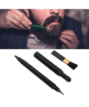 Waterproof Beard Shaping Pen - 3 Pack Double Head Filler for Mustache & Beard - Long Lasting Black Color - Buy Online on SooperMarket.com