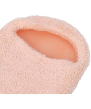 Moisturizing Gel Socks for Rough Skin | Reusable Spa Socks with Essential Oil | One-Piece Design for Home & Beauty Salon (Orange) - Buy Online on SooperMarket.com