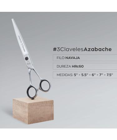 3 Claveles Cranberry 6" Barber Scissors Azbache - Buy Online on SooperMarket.com