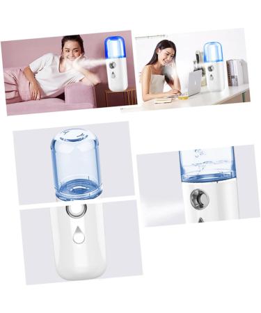 CANIGHT Nano Water Replenishing Instrument USB Charged Humidifier Hand Held Steamer Hydrator White Plastic - Buy Online on SooperMarket.com