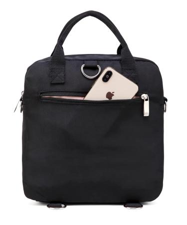 Small Waterproof Baby Diaper Bag Tote Messenger Backpack-Black - Buy Online on SooperMarket.com