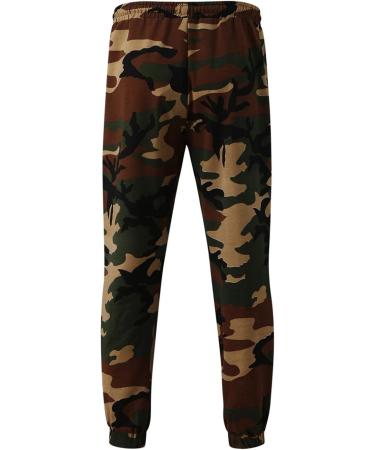 Ronony Men's Jogging Pants - Camo Cargo Training & Hiking Sports Pants for Outdoor Leisure - Buy Online on SooperMarket.com