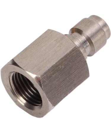 Bediffer 1/8 BSPP Quick Release Coupler Socket - CNC Machined for Pneumatic Toys - Buy Online on SooperMarket.com