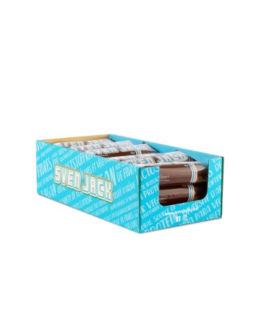 Sven Jack (Energy Cake) - Double Chocolate (chocolate cookie) 36x 65g (2.34kg) - oatmeal bar with juicy soft shape covered with delicate melting chocolate from over 50% pair flakes 2340 g (1 Pack)