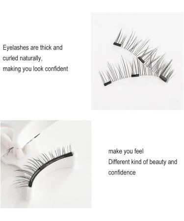 Elaracraft Magnetic Eyelashes Glowze Magnetic Eyelashes Double Sided Magnetic Eyelashes Elaracraft Magnetic Lashes Magnetic Eyelashes with Applicator(B01) - Buy Online on SooperMarket.com
