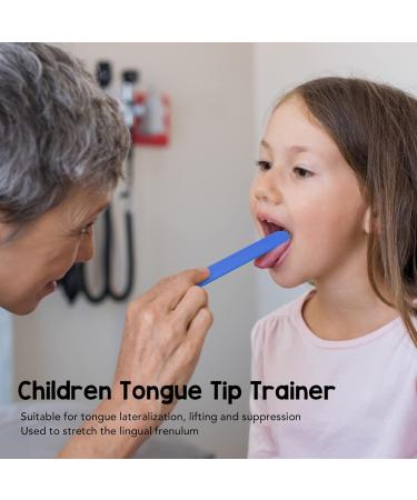 Tongue Tip Exerciser for Kids | Portable Oral Muscle Trainer Tool (Blue) - Strengthen Oral Skills & Improve Speech - Buy Online on SooperMarket.com