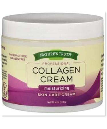 Natures Truth Professional Collagen Cream Moisturizing 4 Ounces Each (3)