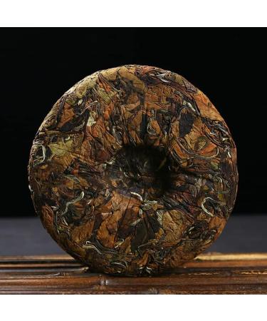 2021yr Shou Mei Aged White Tea Cake- Yunnan White Tea - 200g/7oz (5) - Buy Online on SooperMarket.com