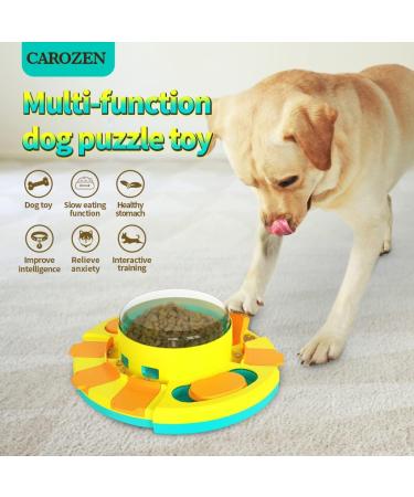 CAROZEN Interactive Dog Puzzle Toy for Training & Treat Dispensing - Large, Small, and Medium Dogs - Enhance Your Pet's Intelligence - Buy Online on SooperMarket.com