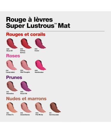 Revlon Super Lustrous The Luscious Mattes Lipstick - Untold Stories 0.74 Oz | Matte Finish & Moisturizing Formula - Buy Online on SooperMarket.com