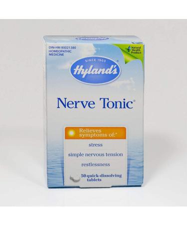 Hyland's Nerve Tonic Tablets 50 count - Buy Online on SooperMarket.com