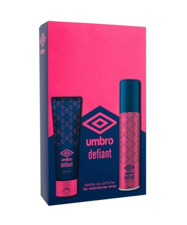 Umbro Defiant Body Spray 150ml And Body Wash 150ml