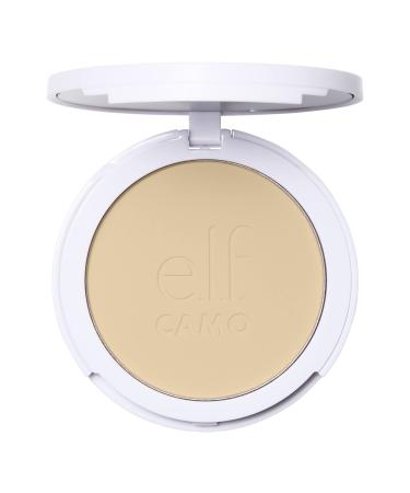 e.l.f. Camo Powder Foundation Lightweight Primer-Infused Buildable & Long-Lasting Medium-to-Full Coverage Foundation Fair 150 C Fair 150 C 1 Count (Pack of 1)