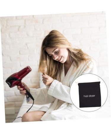 Baluue 4pcs Hair Dryer Storage Bag Curling Hair Dryer Travel Tote Bag Travel Supplies Hair Bag Black Fabric - Buy Online on SooperMarket.com