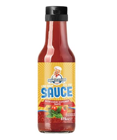 Franky's Bakery delicious sauces 375ml (curry ketchup) - healthy sauces with delicious taste and significantly fewer calories - classic grill sauces in different flavors curry ketchup 375 ml (1 Pack)
