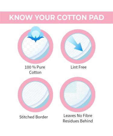 Nykaa Naturals Cotton Pads - 80 Pc | Perfect for Makeup Removal Nail Care & Toners | No Residue Soft & Absorbent - Buy Online on SooperMarket.com