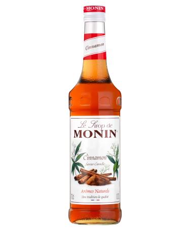 MONIN Premium Cinnamon Syrup 700 ml for Coffee and Cocktails. Vegan-Friendly Allergen-Free 100% Natural Flavours and Colourings Cinnamon 700 ml (Pack of 1)
