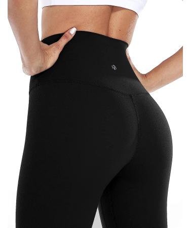HeyNuts Women's High Waisted Yoga Leggings - 28'' Medium Black - Buy Online on SooperMarket.com