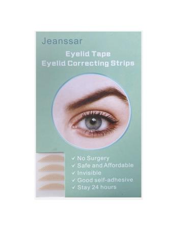 Eyelid Tape 5mm Eyelid Correcting Strips Eyelid Lift Strips Instant Moderate Lifting for Heavy Hooded/Droopy Eyelids (280 count) 280Pcs x 5mm One-sided Stciky skin color Green