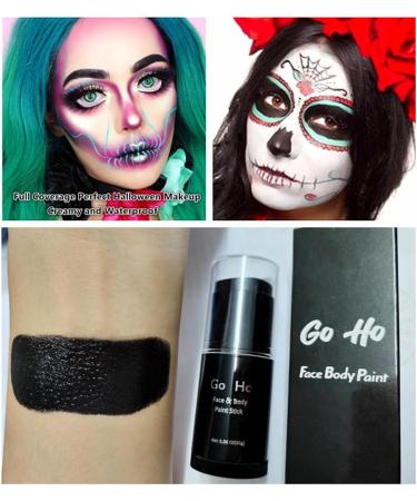 Go Ho Cream Sky Blue Blendable Stick - 1.06 oz - Light Blue Face & Body Paint Stick for Professional SFX Makeup - Buy Online on SooperMarket.com