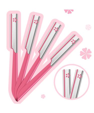10 Pieces Eyebrow Razor for Women - Facial Shaver & Brow Shaper Trimmer Tool (Pink) - Buy Online on SooperMarket.com