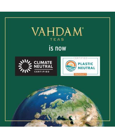 Vahdam Teas Turmeric Ginger Latte Mix - 3.53 oz (100g) | Organic Herbal Blend - Buy Online on SooperMarket.com