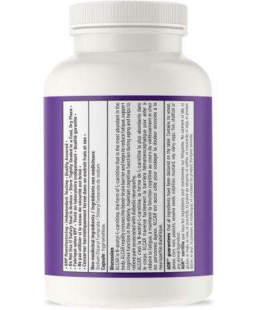 AOR - ALCAR 120 Capsules - Helps to Reduce Fatigue - Helps to Relieve Pain Associated with Diabetic Neuropathy - Helps Maintain Cognitive Function During Aging - Buy Online on SooperMarket.com