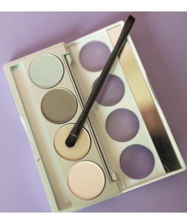 Gabriel Cosmetics ZUZU LUXE Eco Palette Eyeshadow Refill - Hourglass Subtle Sand/Matte - Buy Online on SooperMarket.com